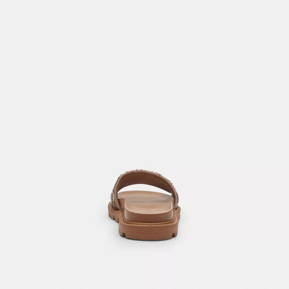C | Crystal Jacquard Mule